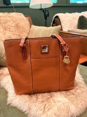Dooney & Bourke Pebble Grain Lexington Shopper Shoulder Bag